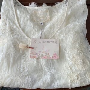 Johnny Was lace top
